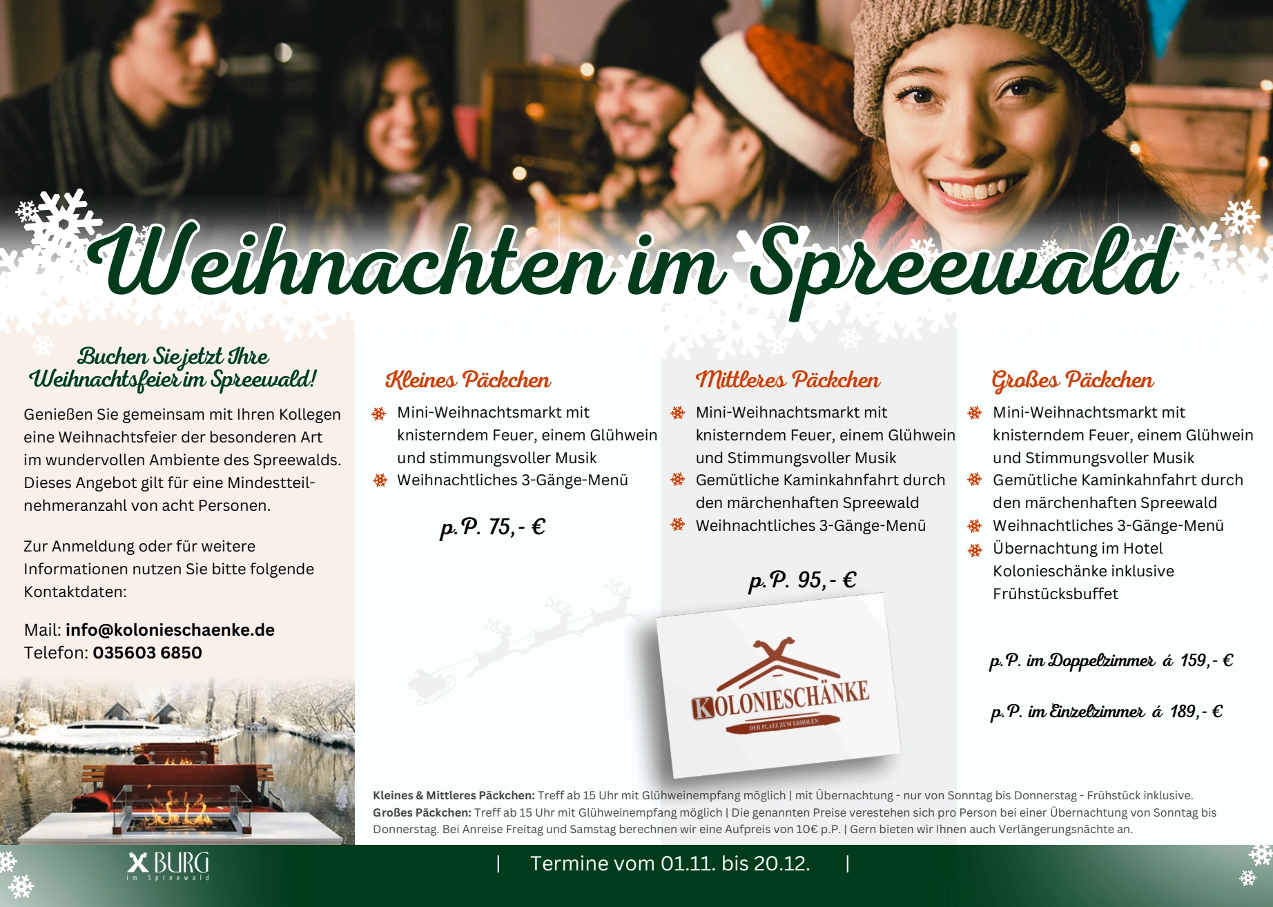 Bild: Kolonieschänke Weihnachtsfeier 2025